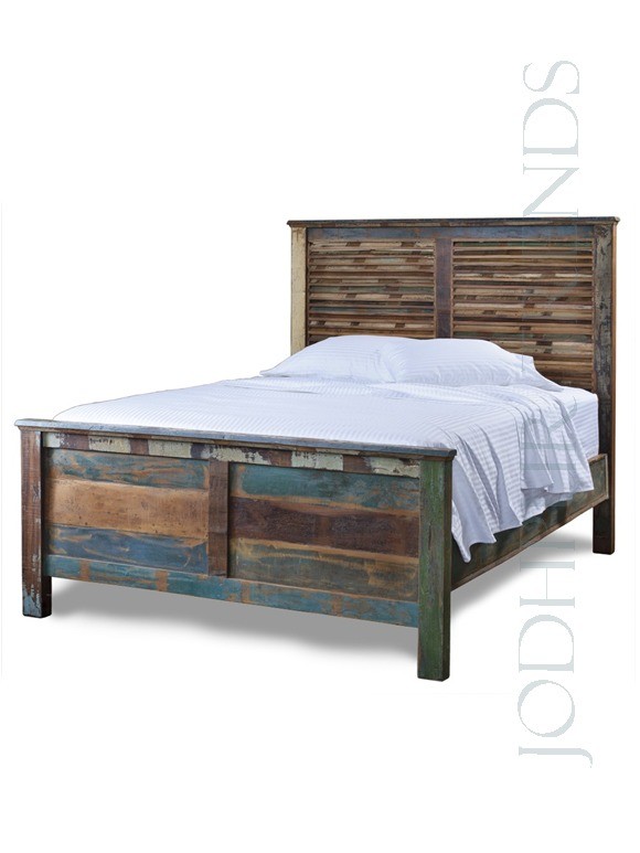 Hand Crafted Reclaimed Bed | Handmade Hotel Furniture
