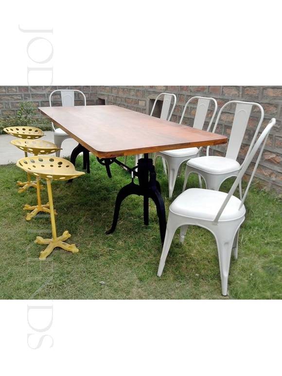 Vintage Dining Set | Restaurant Pub Table And Chairs