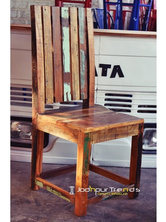 Reclaimed Indian Chair Commercial Restaurant Chairs