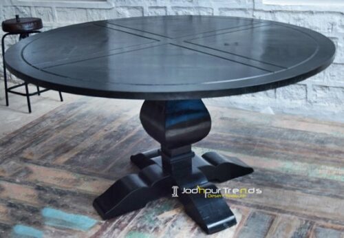 Carved Dining Table | Industrial Restaurant Tables