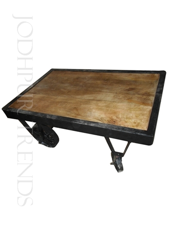 Coffee Table in Natural Finish | Coffee Table Manufacturers