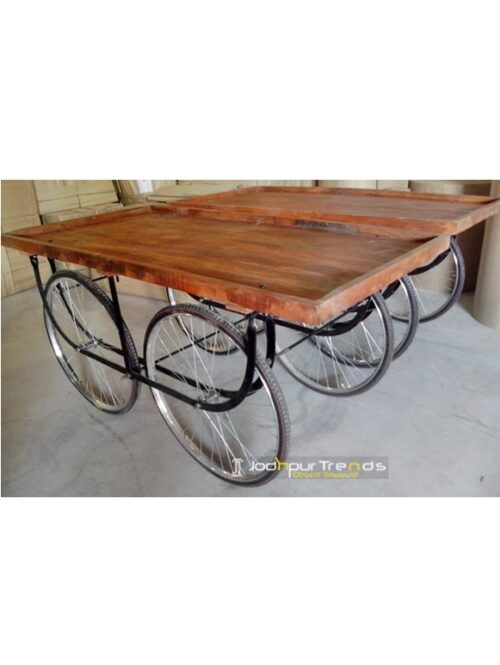 Food Service Cart with Wheel | Industrial Wheels for Furniture