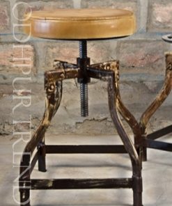 Antique Bar Stool | Cast Iron Furniture