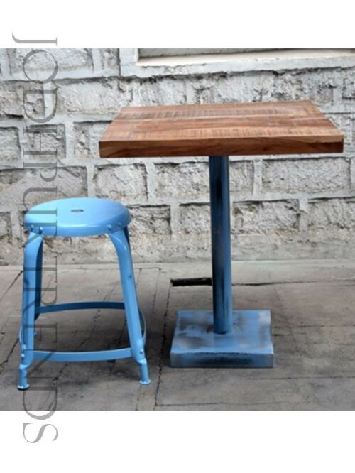 Small Cafe Table & Chair Set | Industrial Furniture Cafe