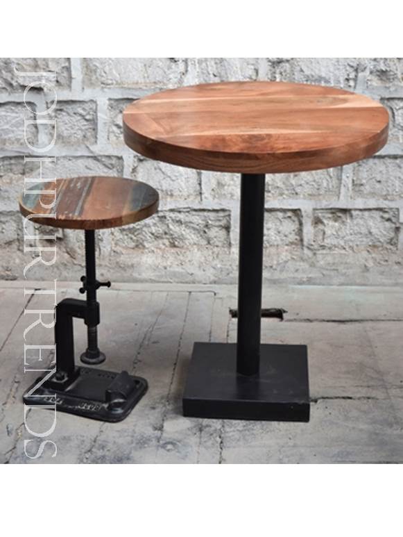 Small Bar Table | Industrial Bar Furniture Table