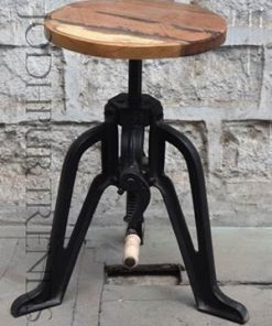 Adjustable Bar Stool | Black Restaurant Chairs