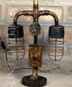 Industrial Pipe Lamp | Industrial Furniture For Bar