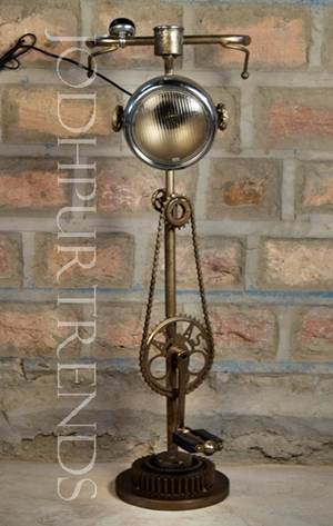 Cycle Bell Lamp | Industrial Cafeteria Furniture
