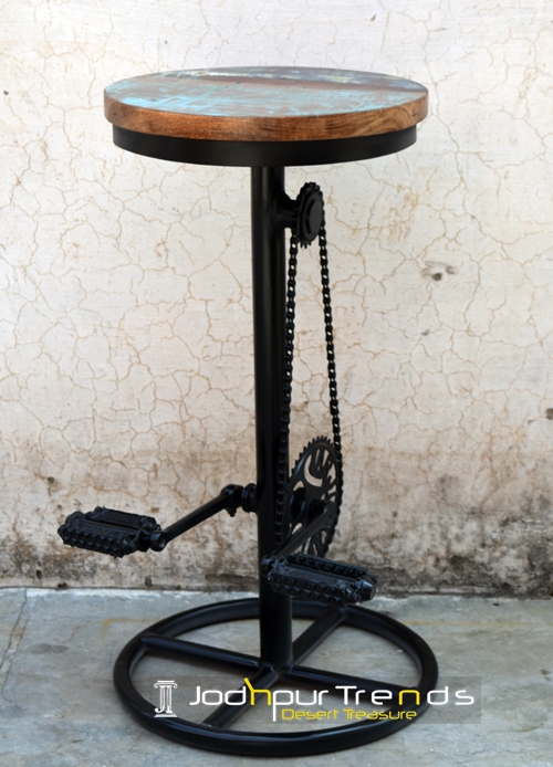 Reclaimed Pedal Stool | Restaurant Bar Furniture