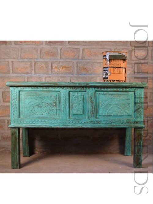 Antique Console Table | Vintage Reclaim Wood Furniture