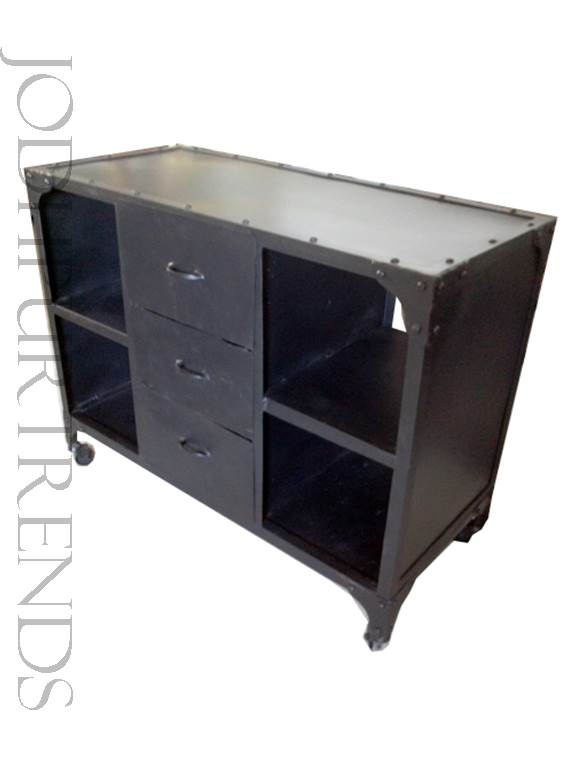 Industrial Curio Cabinet | Industrial Furniture