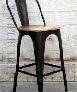 Tolix Chair in Black | Industrial Furniture Wholesale