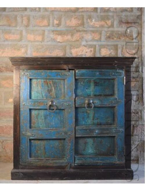 Vintage Reclaimed Wood Sideboard | Recycled Furniture Jodhpur