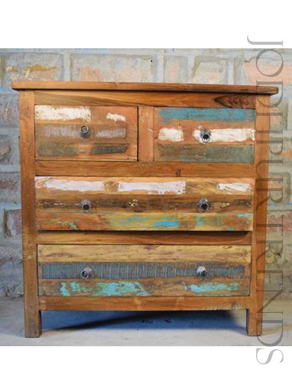 Reclaimed Drawer Chest | Shabby Chic Home Decor Furniture