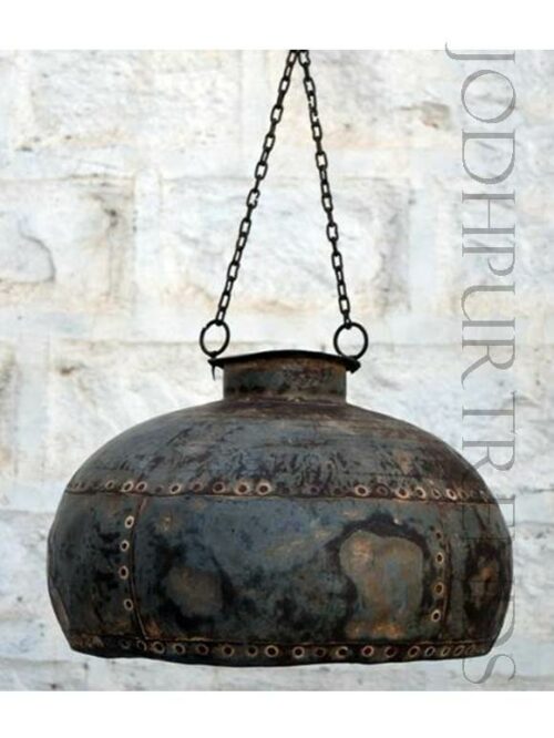 Rustic Indian Pendant Lamp | Rustic Industrial Furniture