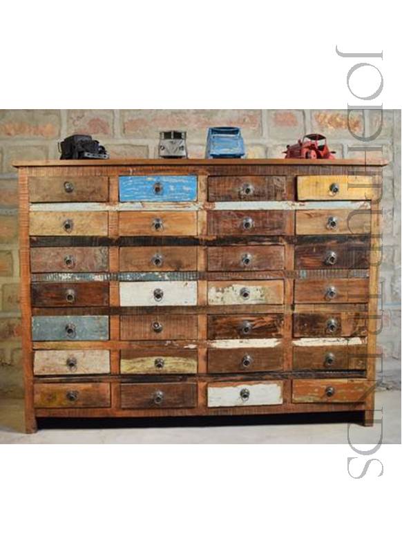 Hand Distressed Drawer Chest | Indian Furniture Wholesale