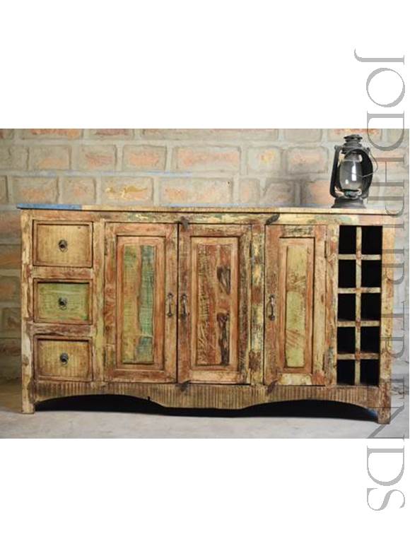 Hand Carved Sideboard | Hand Carved Furniture India