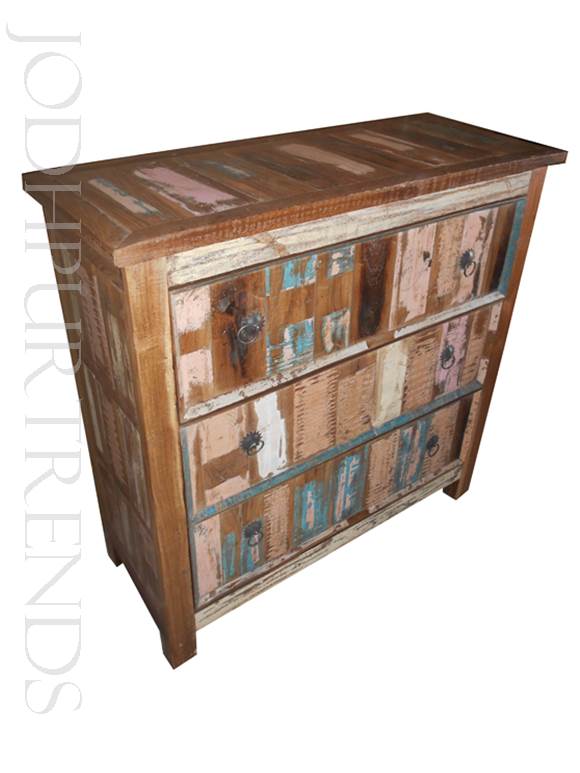 Rustic Chest of Drawers | Reclaimed Wood Furniture Recycled Furniture