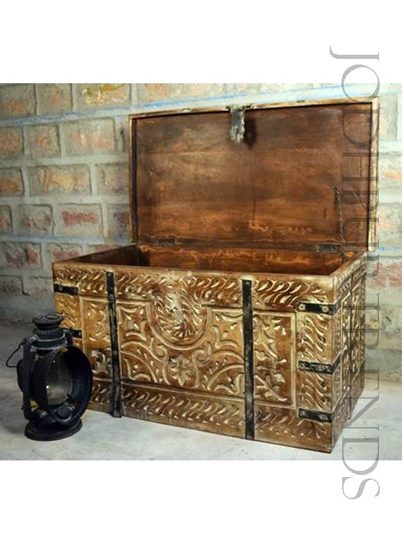 Vintage Storage Trunk | Royal Indian Furniture
