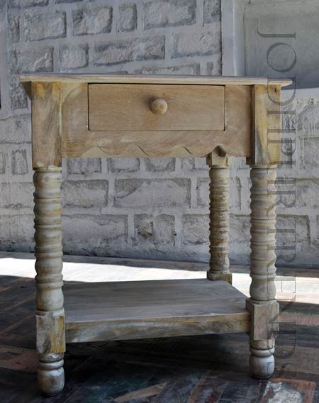 Bedside Console Table | Reclaimed Wooden Furniture Exporter