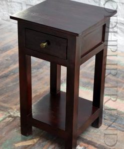 Solidwood Bedside Table | Reclaimed Wood Furniture India