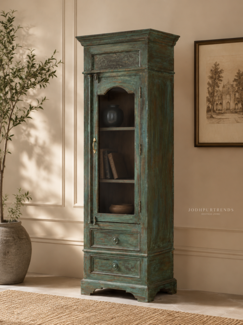 Recycled Wood Bookshelve image at jodhpurtrends.in