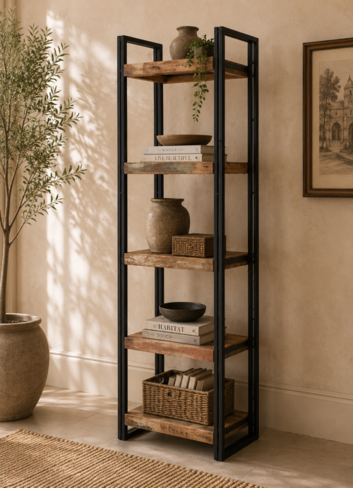 Industrial Bookshelves & Etagere at jodhpurtrends.in