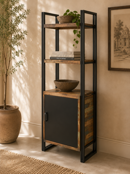 Industrial Hutch Bookcase at jodhpurtrends.in