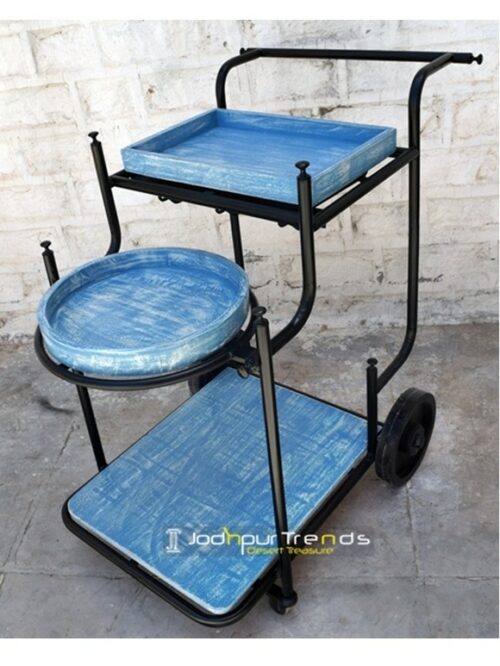 Painted Wooden Cart | Wooden Furniture Manufacturers in Jodhpur