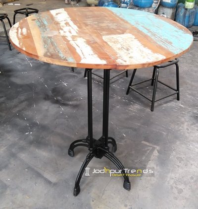 Distressed Wood Bar Table Bar Tables