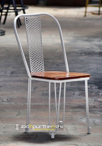 Cafe Chair in Wood & Metal | Cafe Chairs Wooden