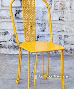 Cafe Chair in Yellow | Cafe Chair Design