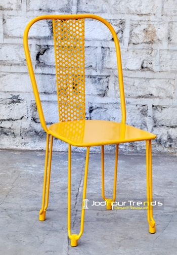 Cafe Chair in Yellow | Cafe Chair Design