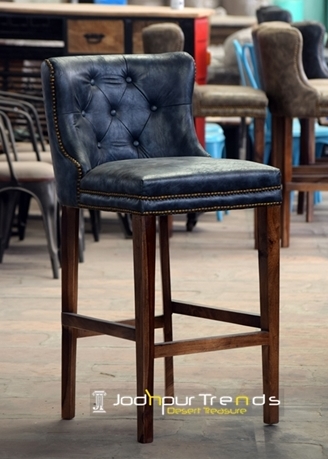 Leather Bar Chair | Bar Stool Chairs Online India