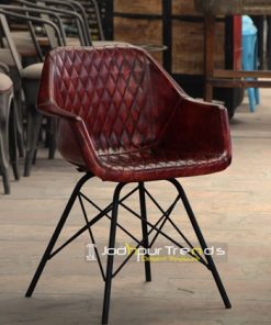 Leather Bucket Chair | Restaurant Chair Supplier