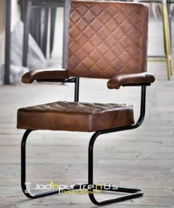 Leather Armchair | Chairs for Restaurant in India | JodhpurTrends.in