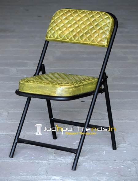 Leather Folding Chair Furniture For Hospitality