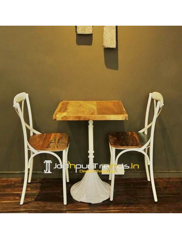 Cafeteria Furniture Cafe Casting Table Set Furniture Makers in India