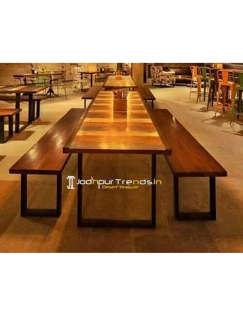 Outdoor Table Bench Set Bench Table Set Restaurant & Bar Furniture Rishikesh Uttarakhand