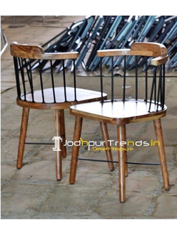 Acacia Wood Chair Cafe and Restaurant Furniture