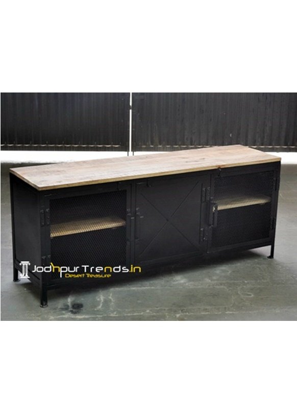 Black Duco TVC Unique Industrial Furniture