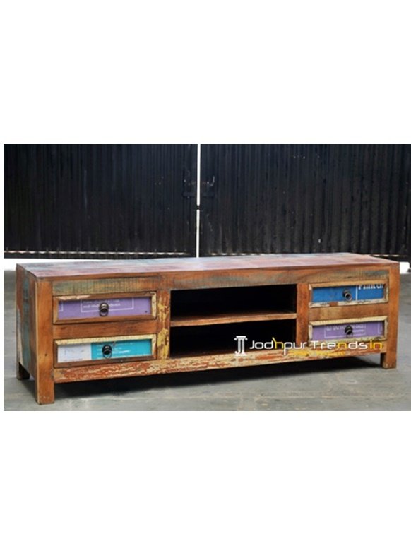 Four Drawer Reclaimed TVC Industrial Retro Furniture