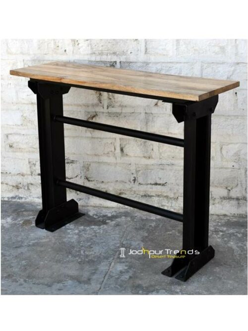 Iron Bar Console Table Wrought Iron Furniture Online