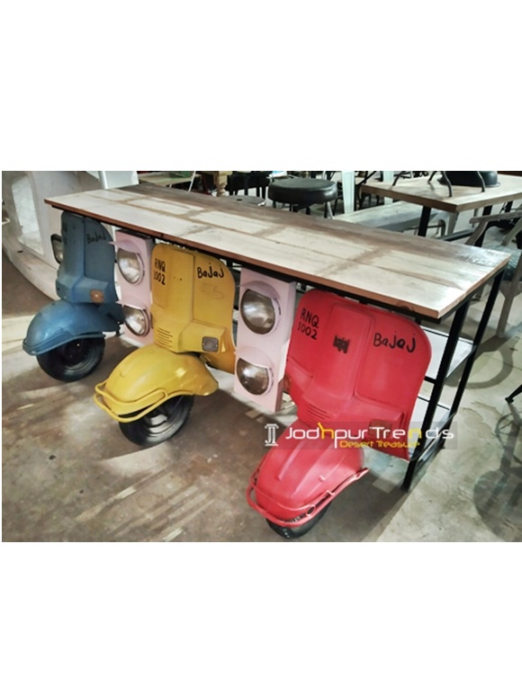 Old Scooter Event Counter Event Furniture Online