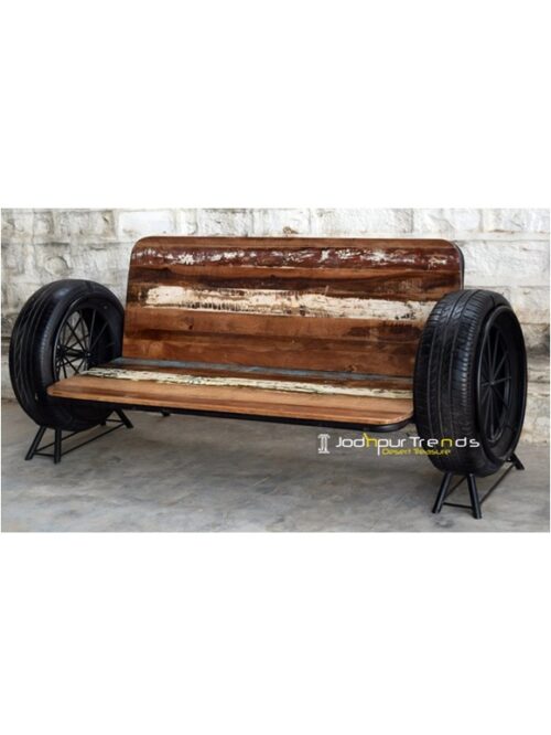 Recycled Sofa Bench Indian Furniture Direct