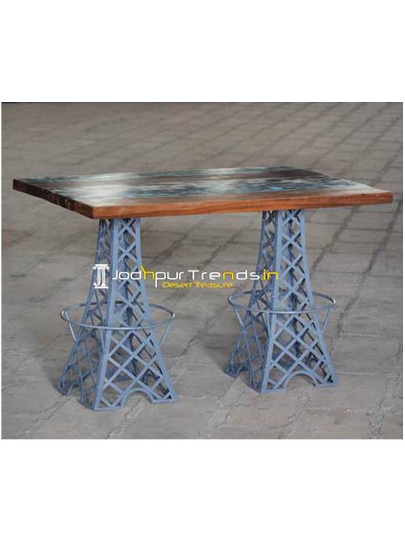 Shabby Chic Dining Table Retro Hotel Furniture