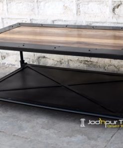 Factory Inspire Metal Industrial Coffee Table Design