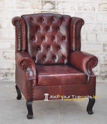 King Size Tufted Leather Sofa Wholesale Design