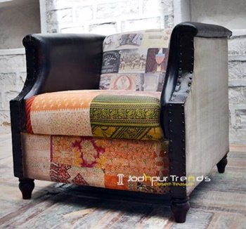 Multi Material Handcrafted Jodhpur Sofa Design
