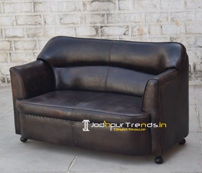 Indian Industrial Leather Furniture Design